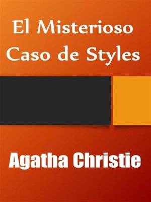 cover image of El Misterioso Caso de Styles